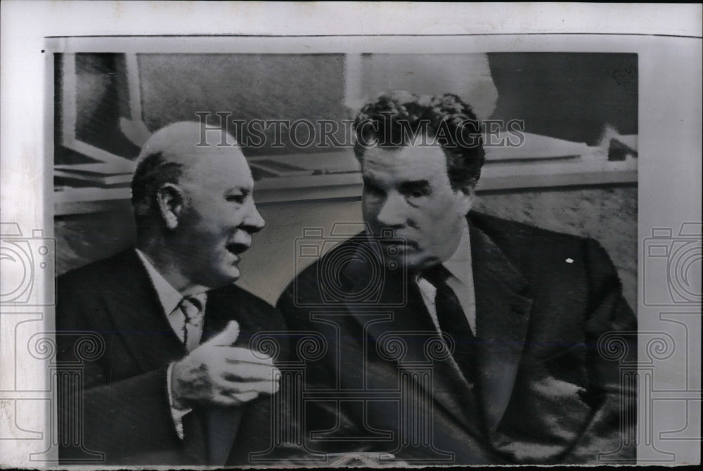 1961 Press Photo Klementi Voroshilov Soviet President - RRW67835 - Historic Images