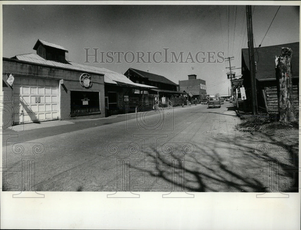 1981 Press Photo Rockford, Michigan Rebuilt Old Town - RRW67989 - Historic Images