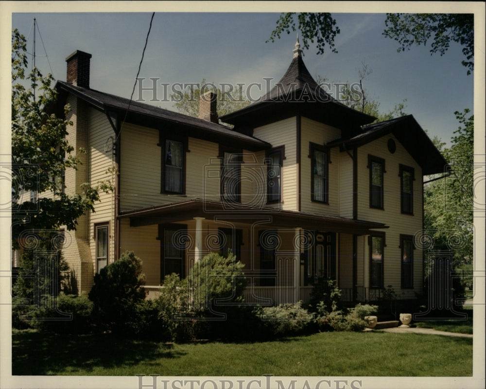 1988 Press Photo Michigan Cities Marshall History Homes - RRW68009 - Historic Images