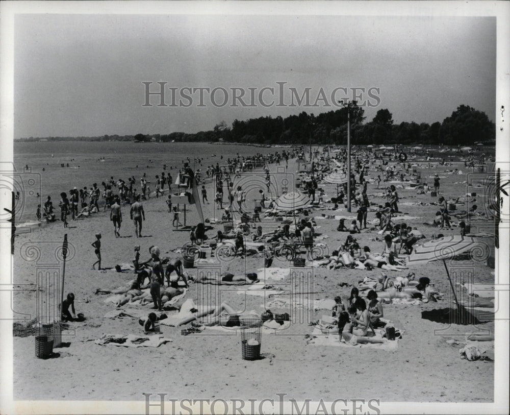 1979 Press Photo Michigan Parks People Relaxing Playing - RRW68055 - Historic Images