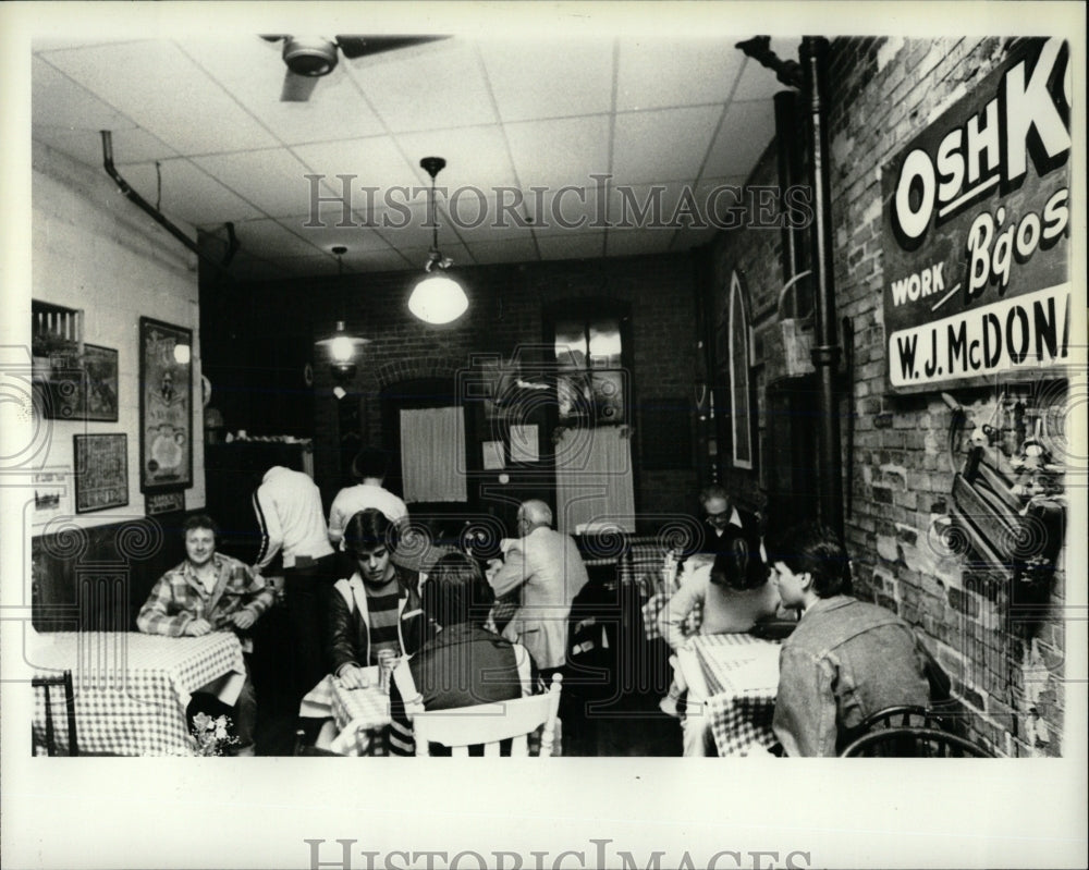 1981 Press Photo Northville Restaurant Michigan City - RRW68083 - Historic Images