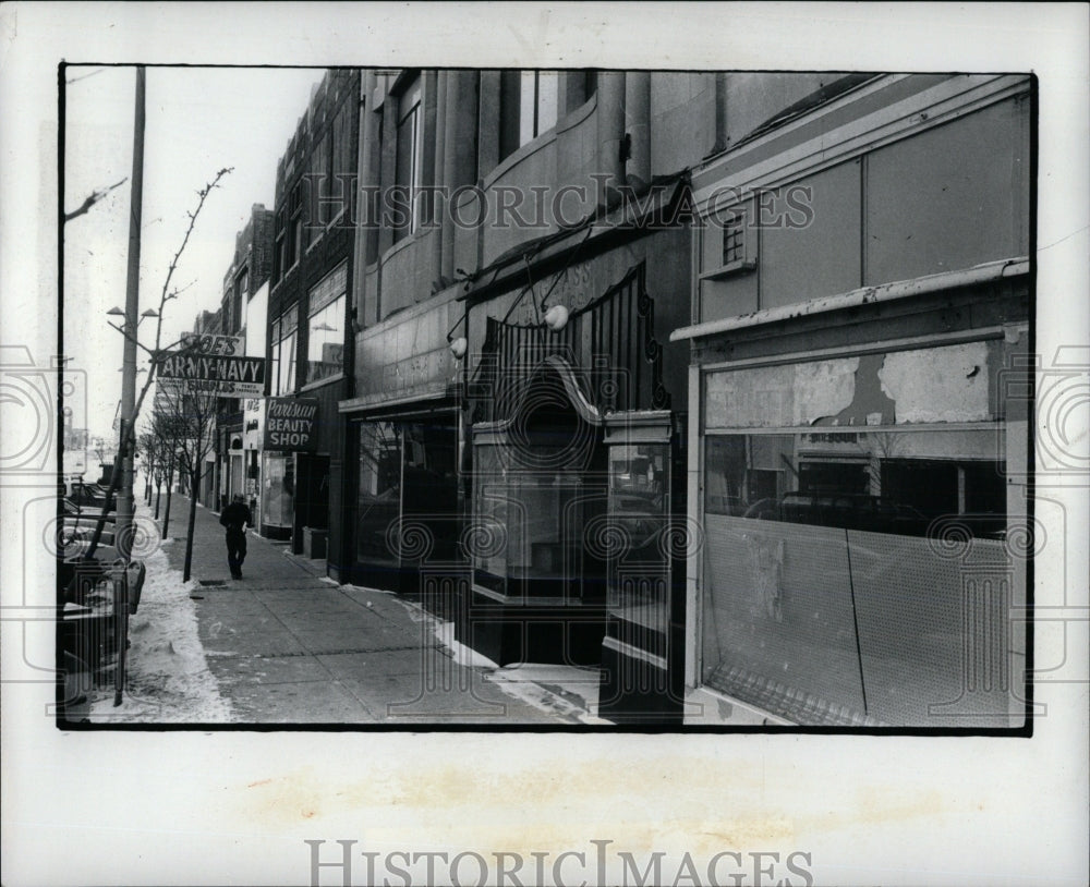 1979 Press Photo Down Town Pontiac Redeveloped Land - RRW68099 - Historic Images