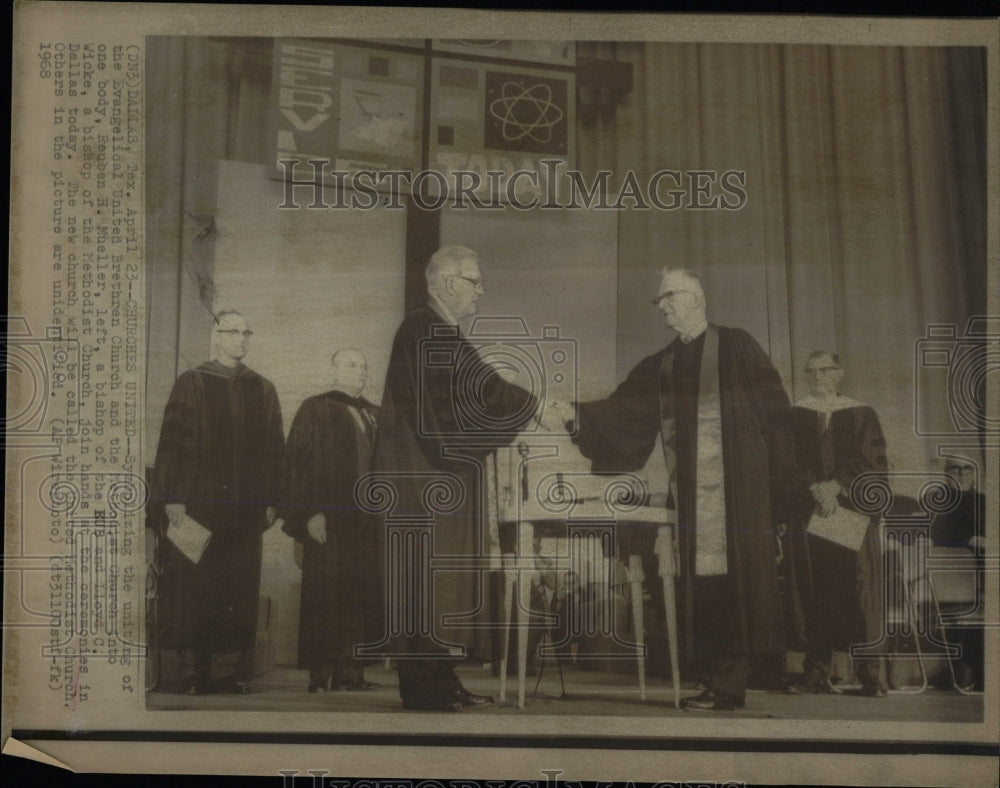 1968 Press Photo Evangelical United Brethren Church - RRW68457 - Historic Images