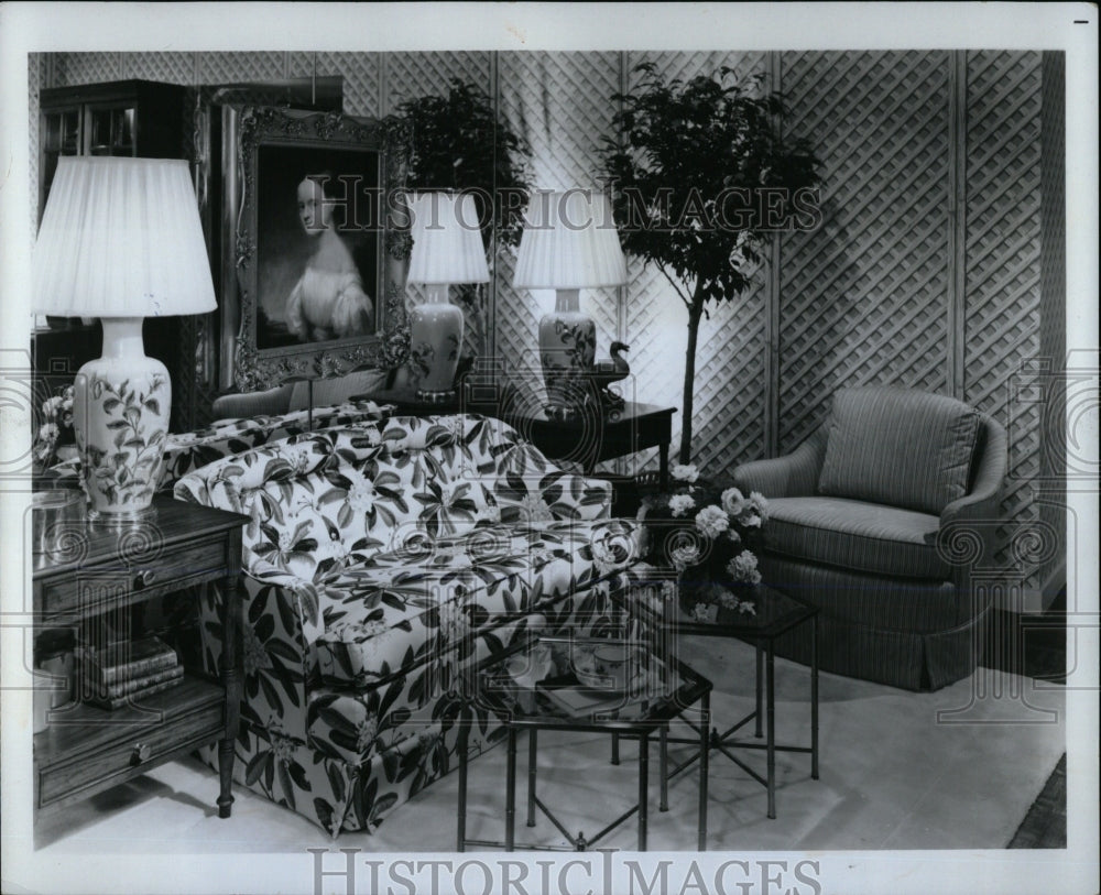 1983 Press Photo Housing Interior Design - RRW68767 - Historic Images