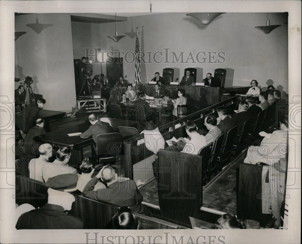 1954 Press Photo Un-American Activities Committee - RRW68885 - Historic Images