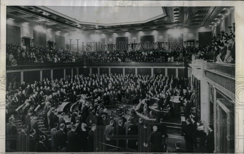 1959 Press Photo House Representatives Prayer Session - RRW69157 - Historic Images