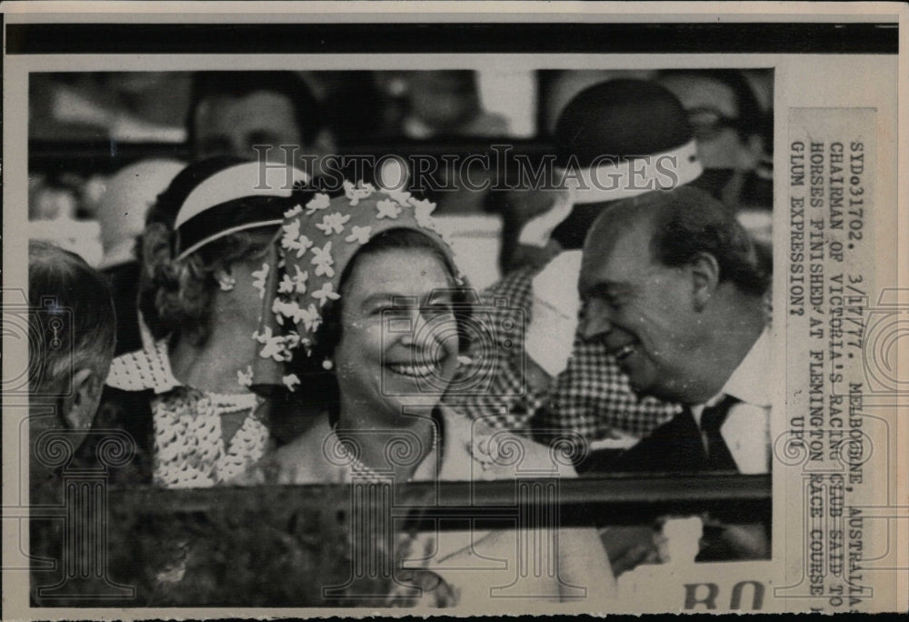 1977 Press Photo British Queen Elizabeth II - RRW69413 - Historic Images