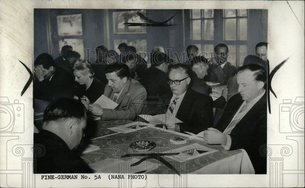 1961 Press Photo Bovaria Germany Educational Conference - RRW69493 - Historic Images