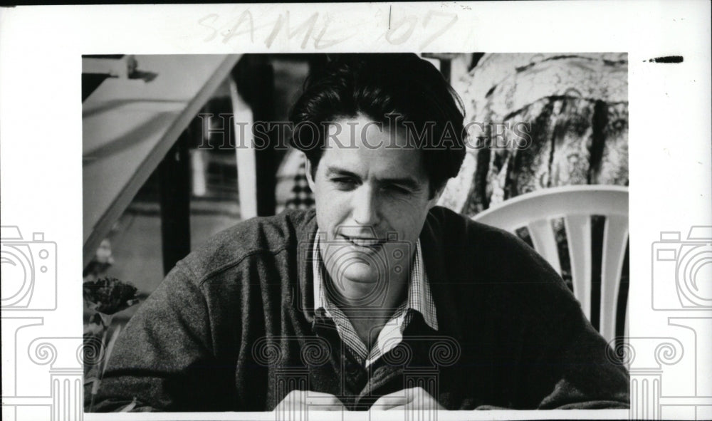 1995 Press Photo Hugh John Mungo Grant English actor - RRW69509 - Historic Images
