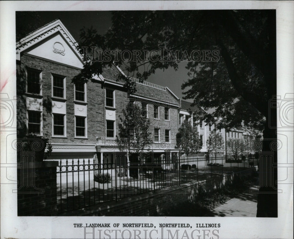 1981 Press Photo Single Family Landmark Northfield Home - RRW69575 - Historic Images