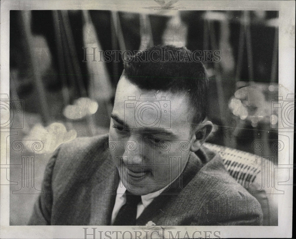 1959 Press Photo Auto Show Plymouth&#39;s Safe Driving Test - RRW69623 - Historic Images