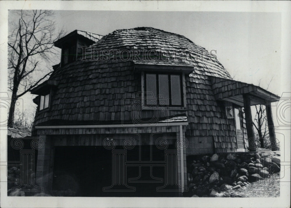 1976 Press Photo Multi Dome House Dennis Odin Johnson - RRW69885 - Historic Images