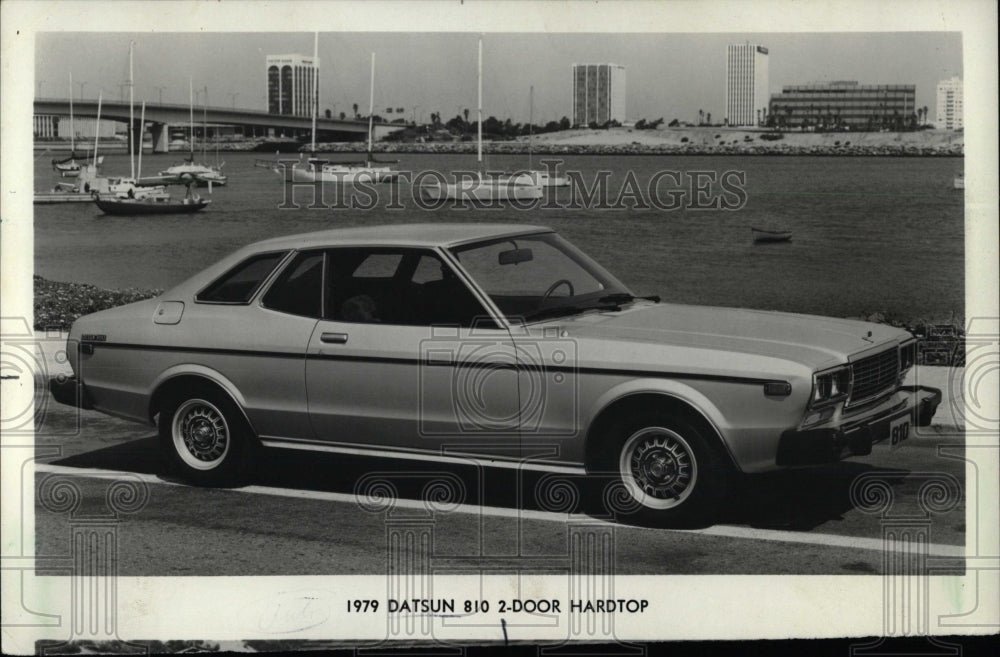 1979 Press Photo 1979 Datsun 810 2-Door Hardtop Car - RRW69893 - Historic Images