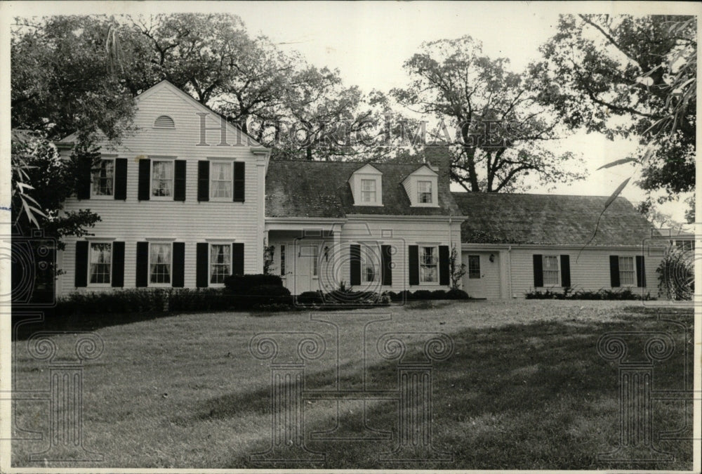 1974 Press Photo early american colonial home - RRW69909 - Historic Images