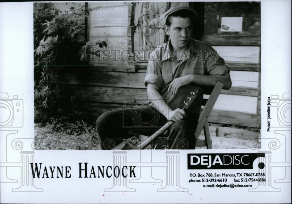 1995 Press Photo Country Musician Wayne Hancock - RRW70029 - Historic Images