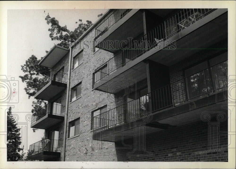 1980 Press Photo Des Plaines North Condominium Housing - RRW70181 - Historic Images