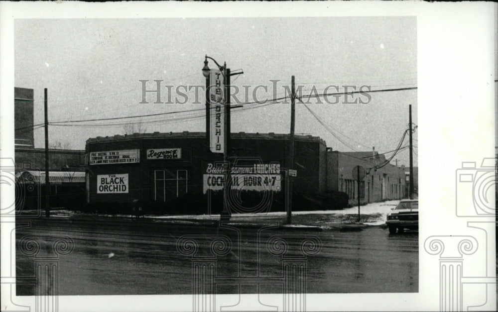 1980 Press Photo Black Orchid Lounge Building Exterior - RRW70365 - Historic Images