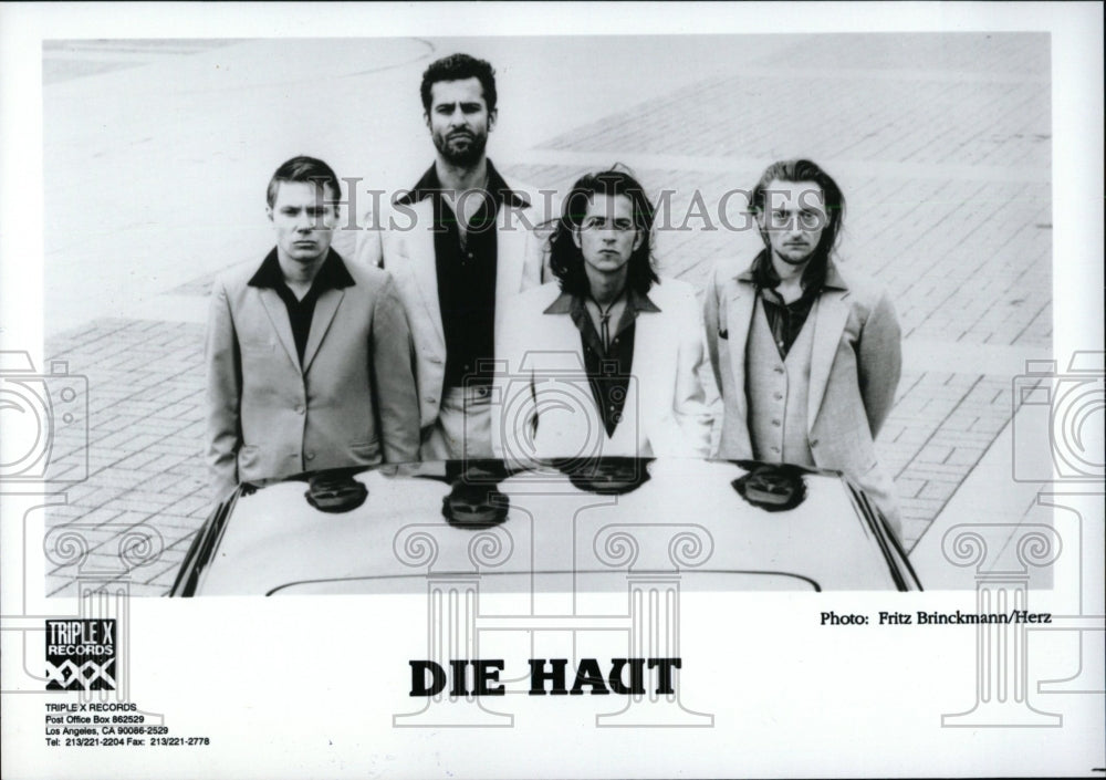 1993 Press Photo Die Haut German Rock Band. - RRW70437 - Historic Images