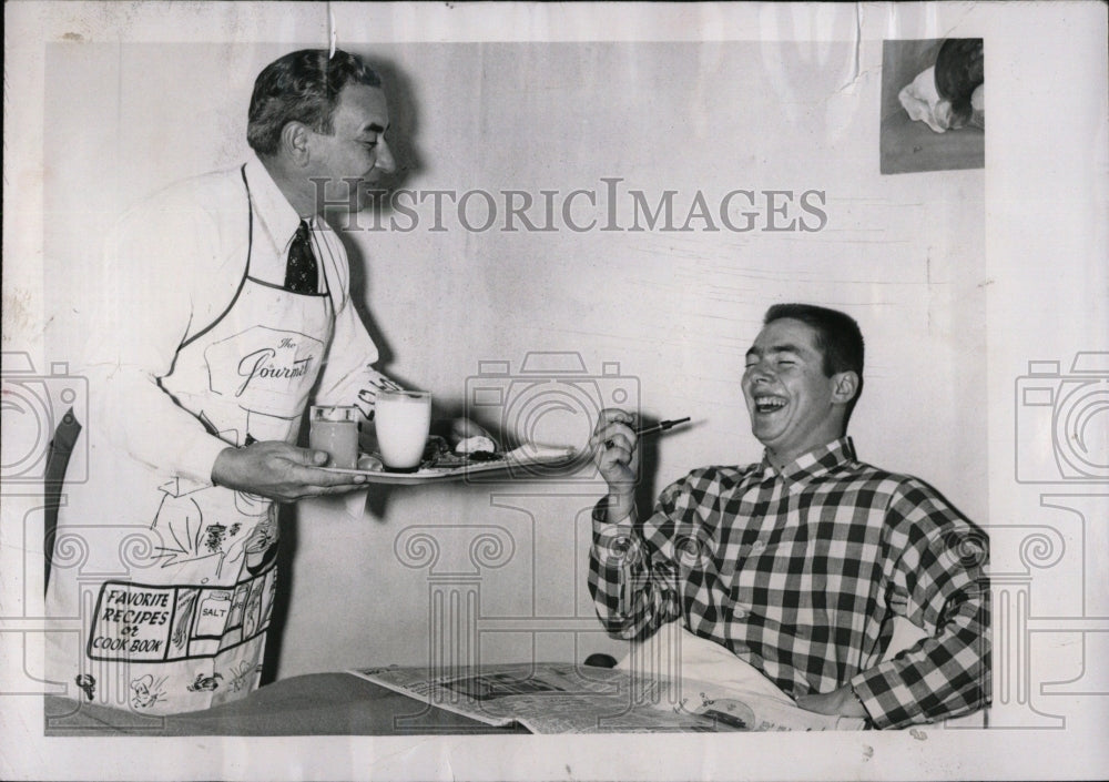 1952 Press Photo President J.Donald Hillips Paul David - RRW70543 - Historic Images