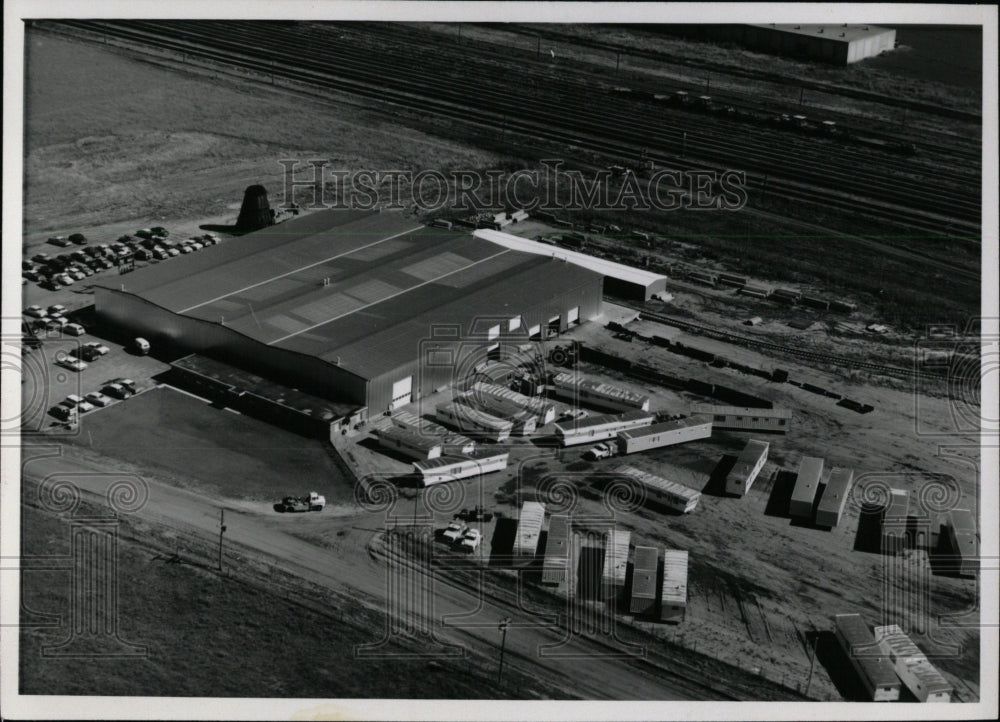 1965 Press Photo Redman Industries Aerial Buildings - RRW70587 - Historic Images