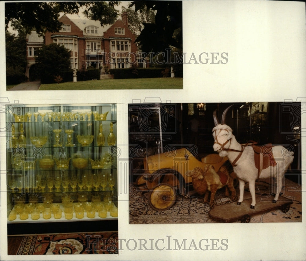 1982 Press Photo Mrs. Elizabeth Shelden Home Interior - RRW70633 - Historic Images