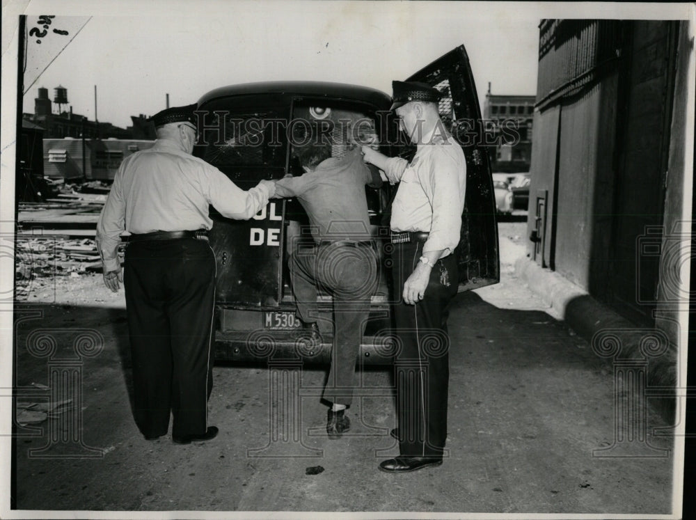 1957 Press Photo SR 32 Skid Row - RRW70759 - Historic Images