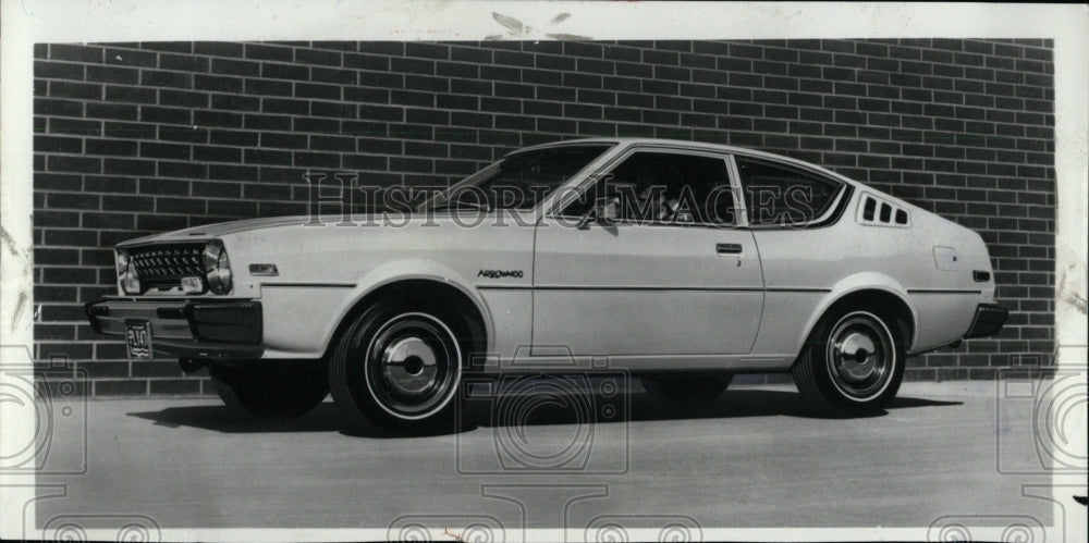 1976 Press Photo Plymouth Arrow 160 Model Promo Shot - RRW70859 - Historic Images