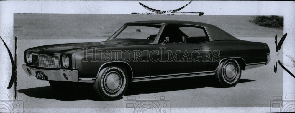 1969 Press Photo Chevrolet Monte Carlo - RRW70861 - Historic Images