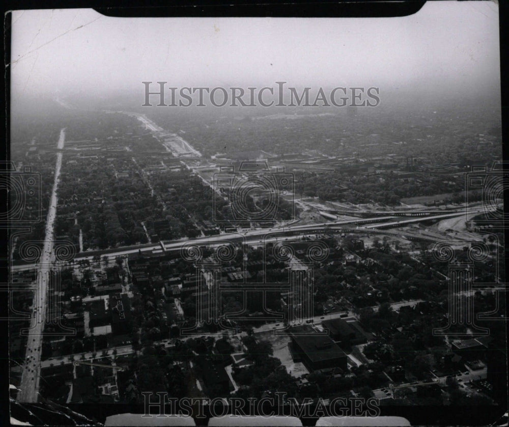 1954 Press Photo Cloverleaf where Lodge with Ford exp. - RRW70995 - Historic Images