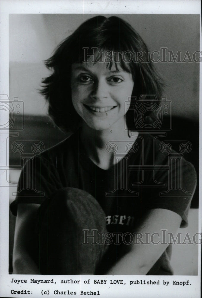 1981 Press Photo Daphne Joyce Maynard American Author - RRW71077 - Historic Images