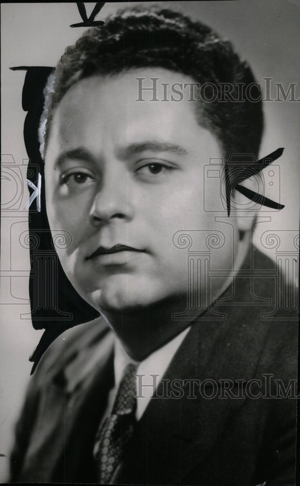 1936 Press Photo American Actor Joseph Edward Bromberg - RRW71099 - Historic Images