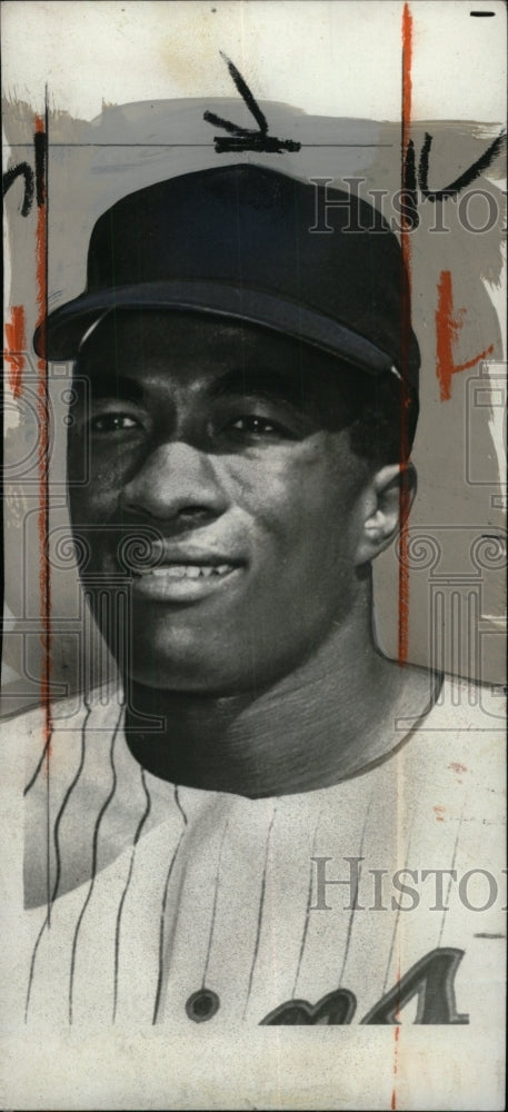 1968 Press Photo Pat Kelly Major League Baseball - RRW71109 - Historic Images