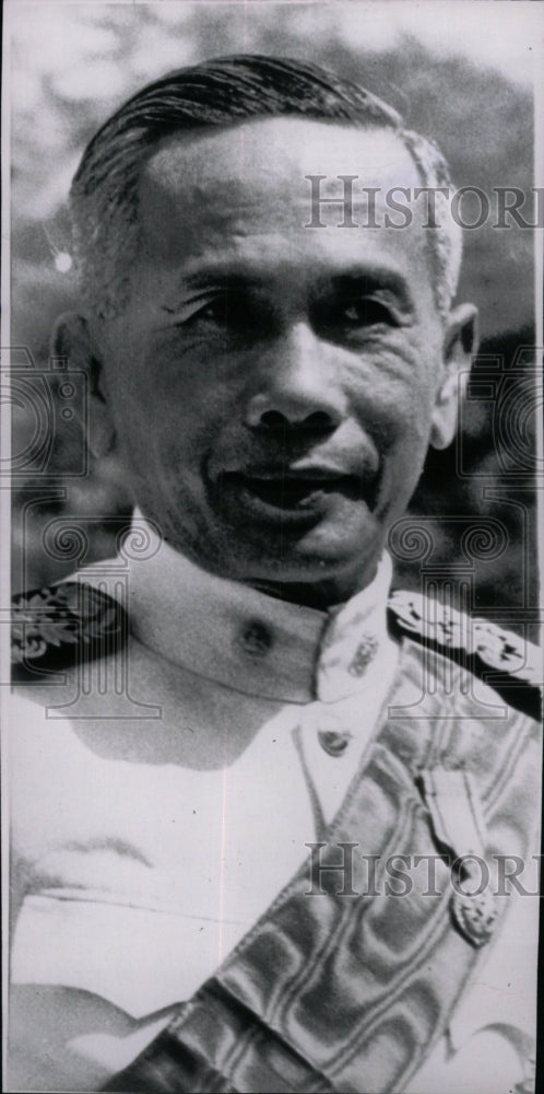 1951 Press Photo Plaek Pibulsonggram Thailand Premier - RRW71191 - Historic Images