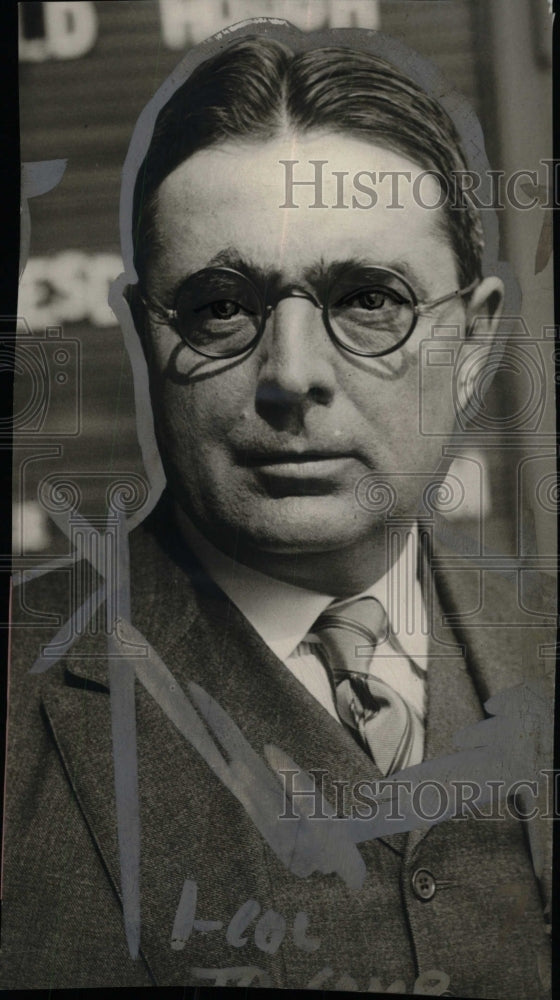 1928 Press Photo Rev. Dr. Gray Central M.E.Church - RRW71209 - Historic Images