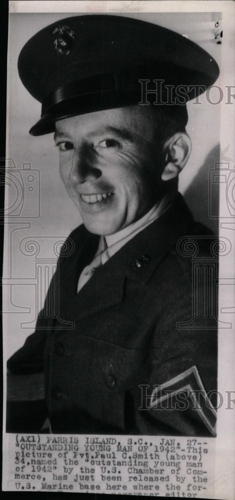 1943 Press Photo Outstanding Young Man 1942 - RRW71293 - Historic Images