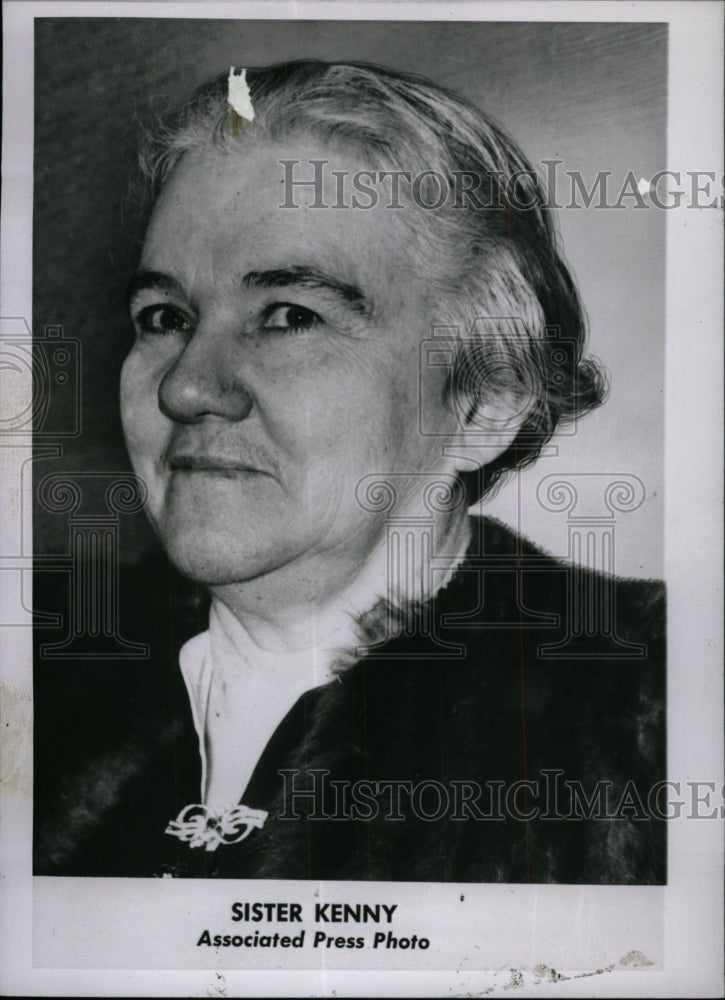 1947 Press Photo Australian Nurse Sister Kenny - RRW71425 - Historic Images