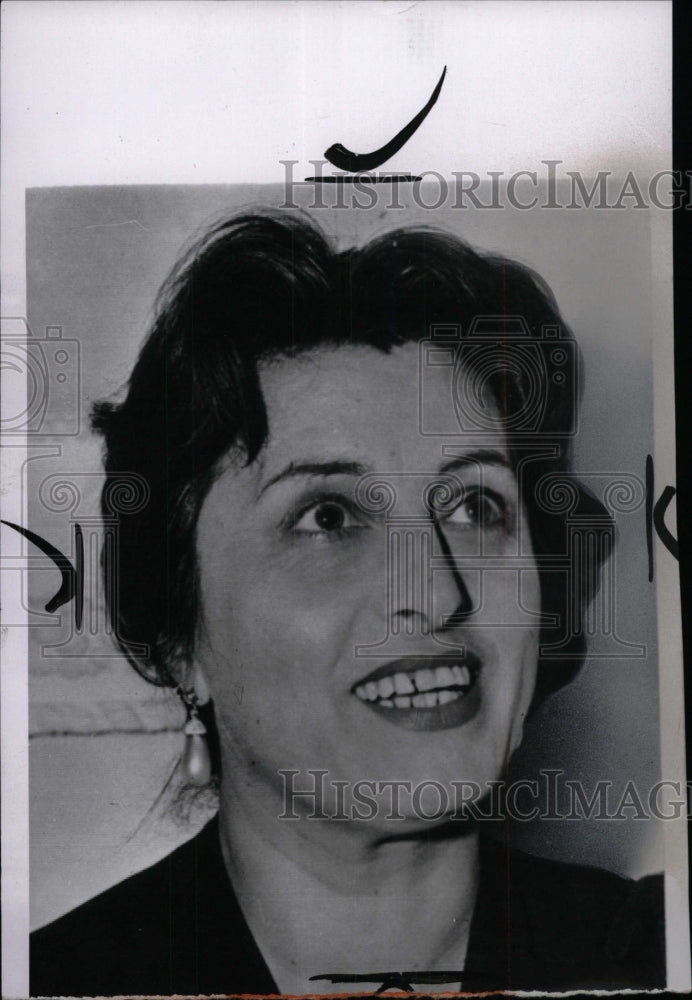 1956 Press Photo Anna Magnani Italian Academy Sicilian - RRW71775 - Historic Images