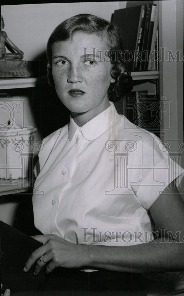 1954 Press Photo Eise Hahn Mrs.Samuel Baldwin Sherer - RRW71919 - Historic Images
