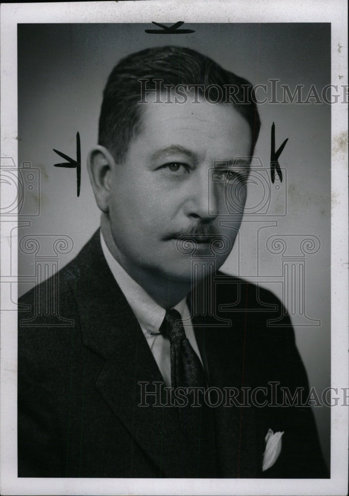 1954 Press Photo John S. Keys, Detroit Mortgage - RRW72047 - Historic Images