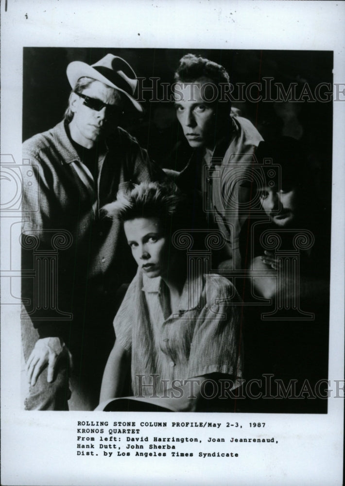 1994 Press Photo Kronos Quartet String David Harrington - RRW72127 - Historic Images