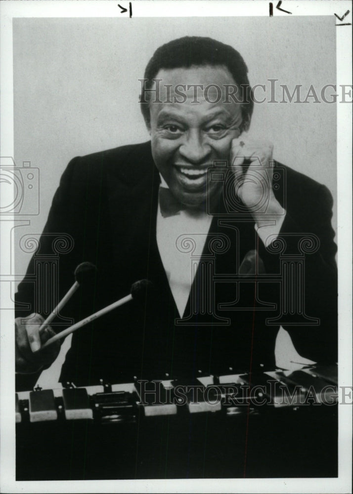 1988 Press Photo Musician Lionel Hampton - RRW72151 - Historic Images