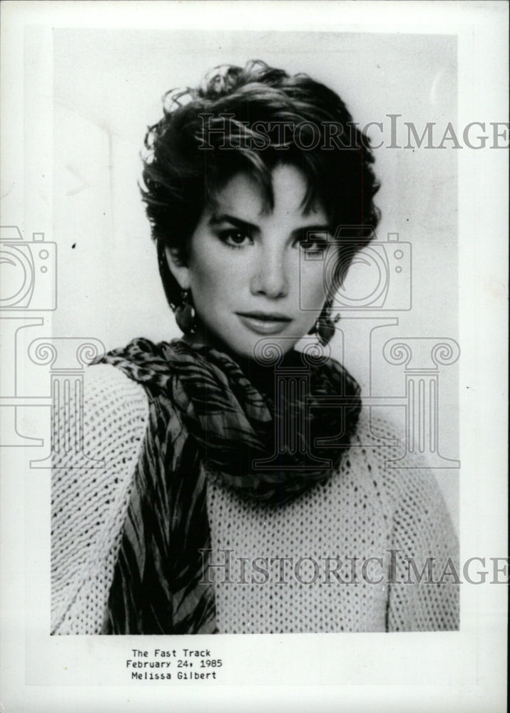 1985 Press Photo Melissa Gilbert Ameican Actress - RRW72209 - Historic Images