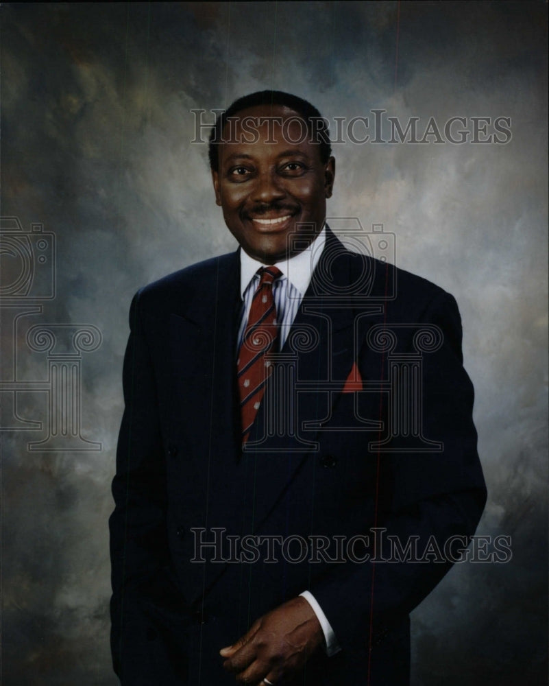 Press Photo Dr. Irvin Dexter Reid President University - RRW72215 - Historic Images