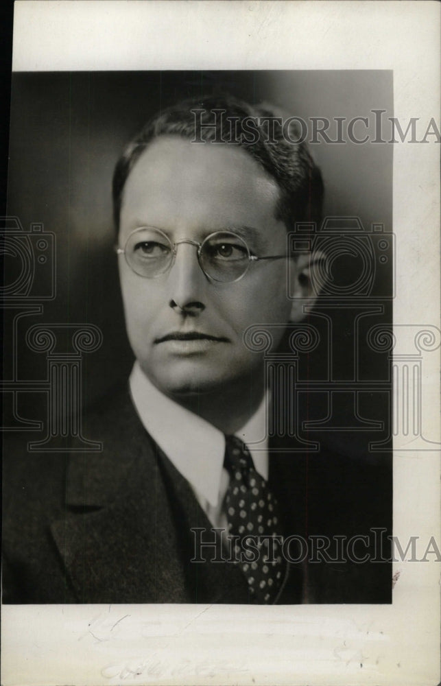 1938 Press Photo Baptist Preacher Hillyer Stratton - RRW72231 - Historic Images