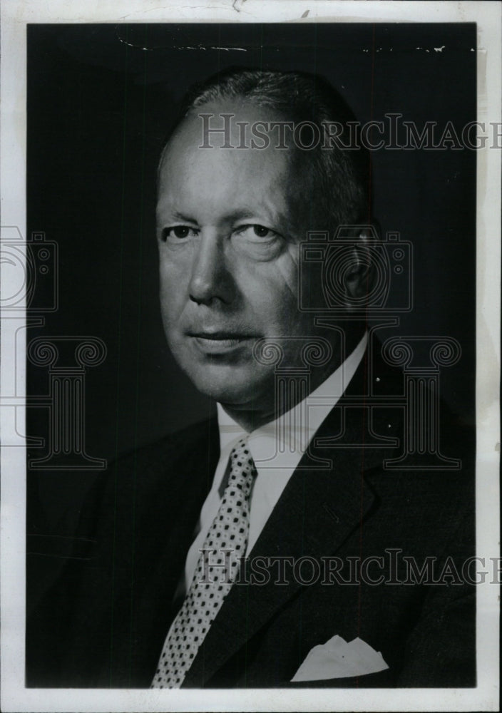 1969 Press Photo Dr. Julius A. Stratton Ford Foundation - RRW72267 - Historic Images