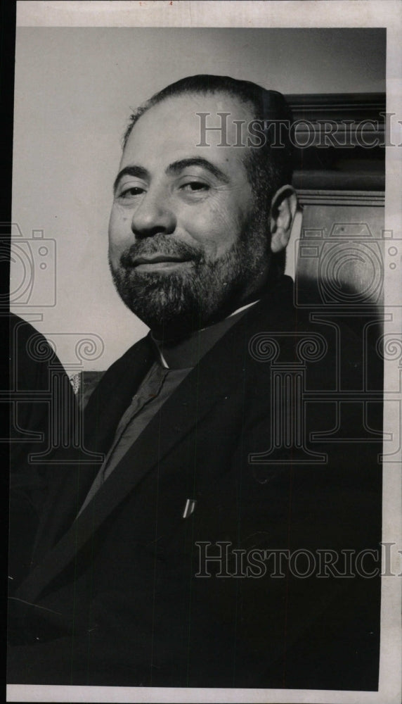 1959 Press Photo Ahy Major Athanasiusy Samuel Prelate - RRW72377 - Historic Images