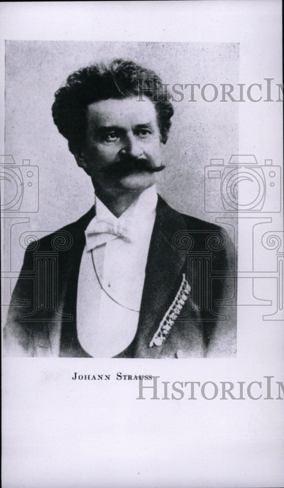1965 Press Photo Johann Strauss II Johann Baptist King - RRW72445 - Historic Images