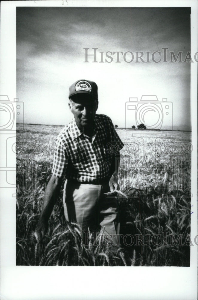 1992 Press Photo Nobel Prize Winner Norman Borlaug - RRW72519 - Historic Images