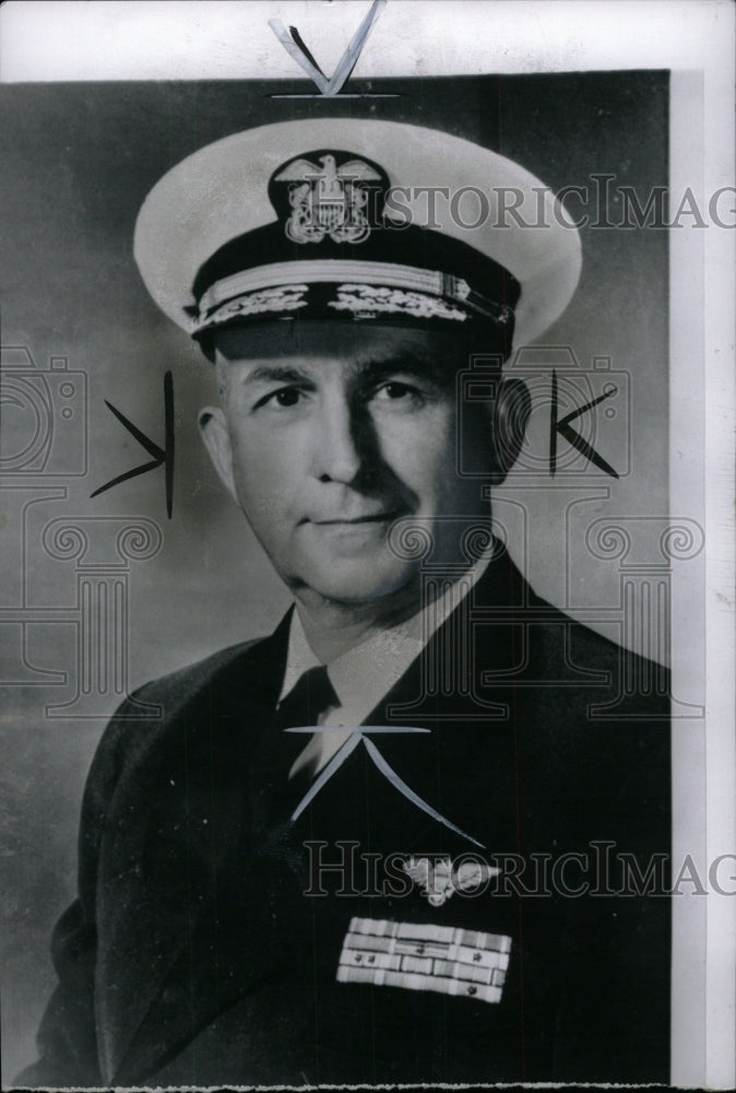 1965 Press Photo Key Navy post AdmThomas Hinman Moorer - RRW72521 - Historic Images