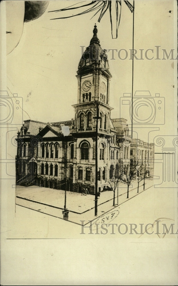 1924 Press Photo A Building In Atlanta, Georgia - RRW72649 - Historic Images